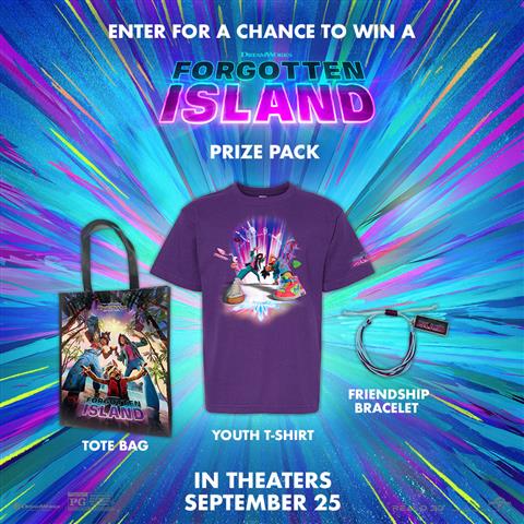Forgotten Island Giveaway image