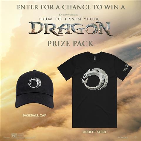 How To Train Your Dragon Instagram Exclusive Prize Pack Giveaway! image
