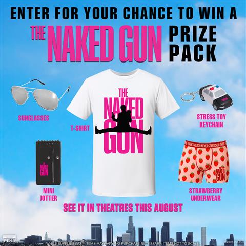 Instagram ExclusiveThe Naked Gun Prize Pack Giveaway! image