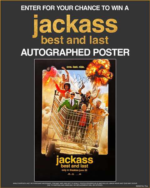 JACKASS Signed Giveaway image