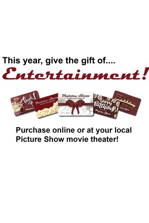 Picture Show Gift Cards for the Holiday Season! image