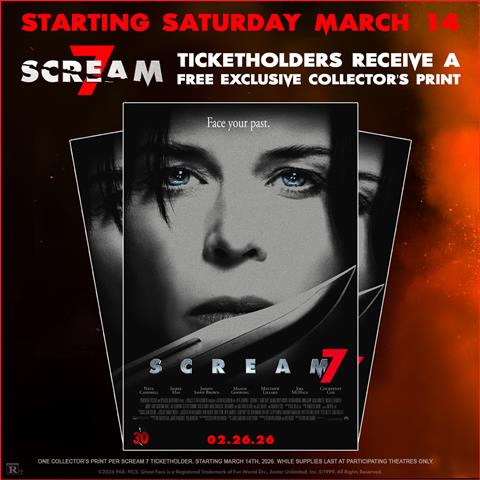 Scream 7 Collector Print Giveaway 3/14 image