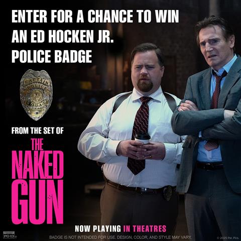 The Naked Gun Movie Prop Instagram Giveaway image