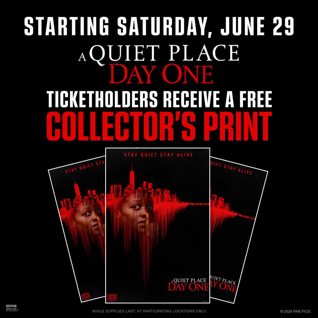 Exclusive Collector's Print! Introducing 'A Quiet Place Day One