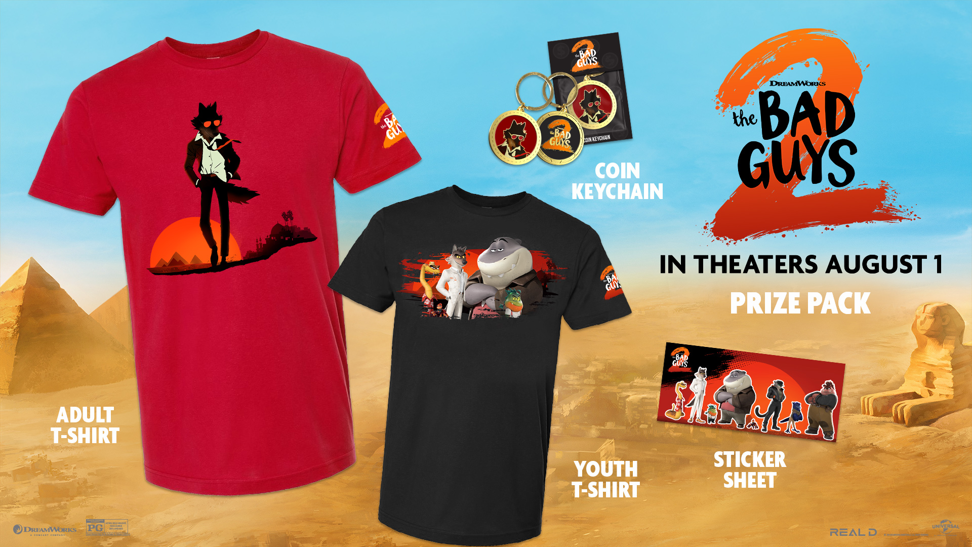 Bad Guys 2 Prize Pack Giveaway  image