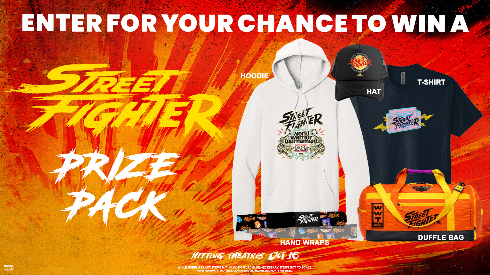 Enter the Picture Show STREET FIGHTER Giveaway! image
