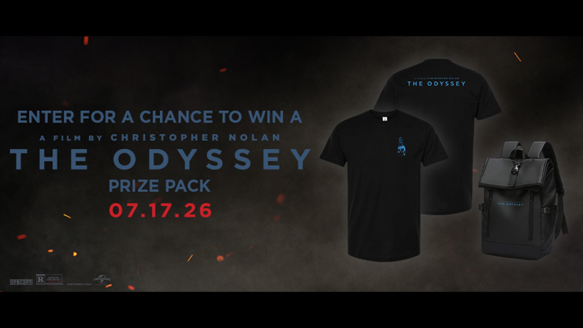 Enter to Win a The Odyssey Prize Pack on Instagram! image