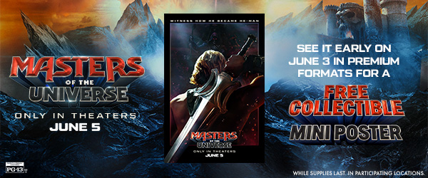 Experience MASTERS OF THE UNIVERSE Early in UVX on June 3 image