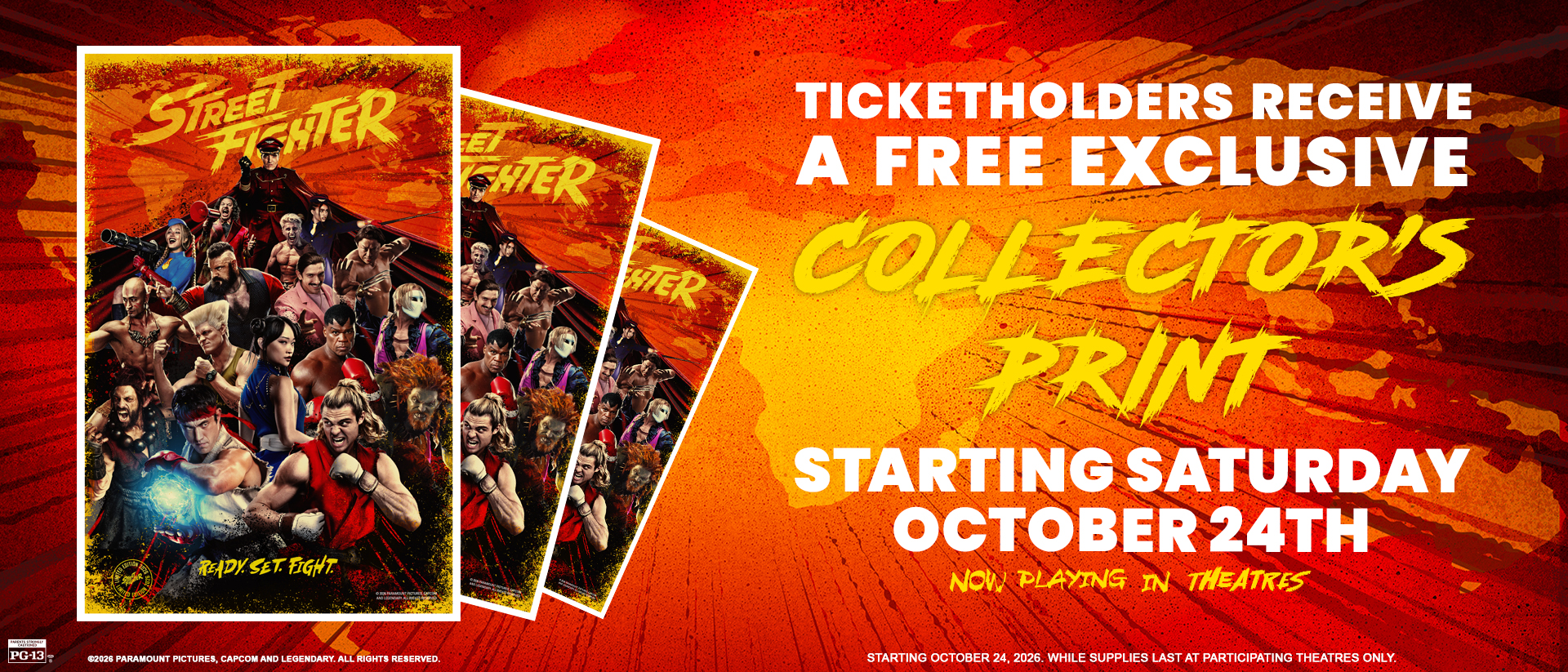 Get a Collectible STREET FIGHTER Print at Picture Show! image