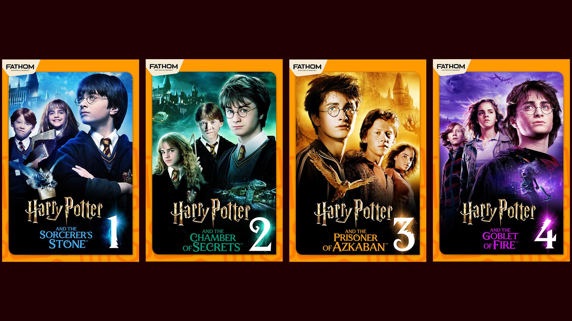 Harry Potter Movies 1-4 Are Coming Back To Theaters! Get Tickets Today!  image