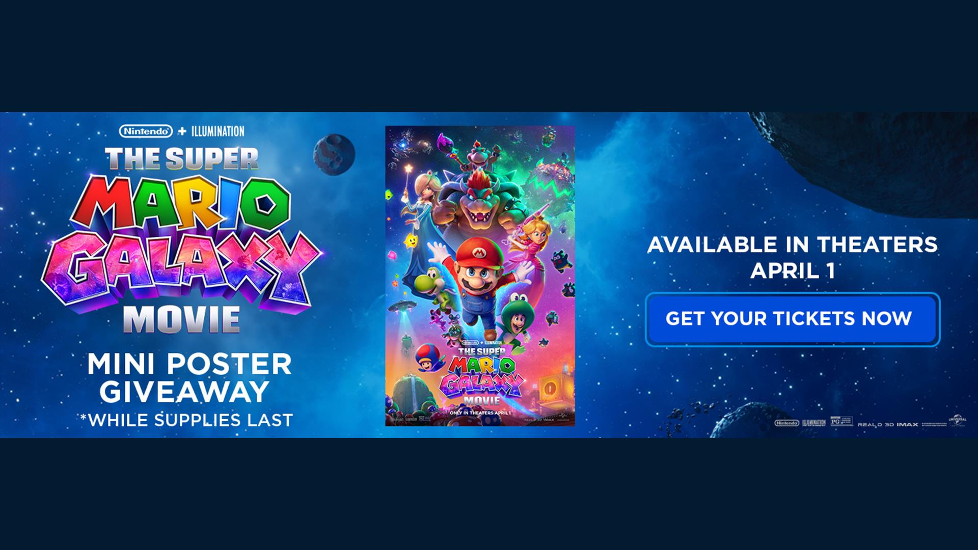 Mario Movie Mini Poster Giveaway! image