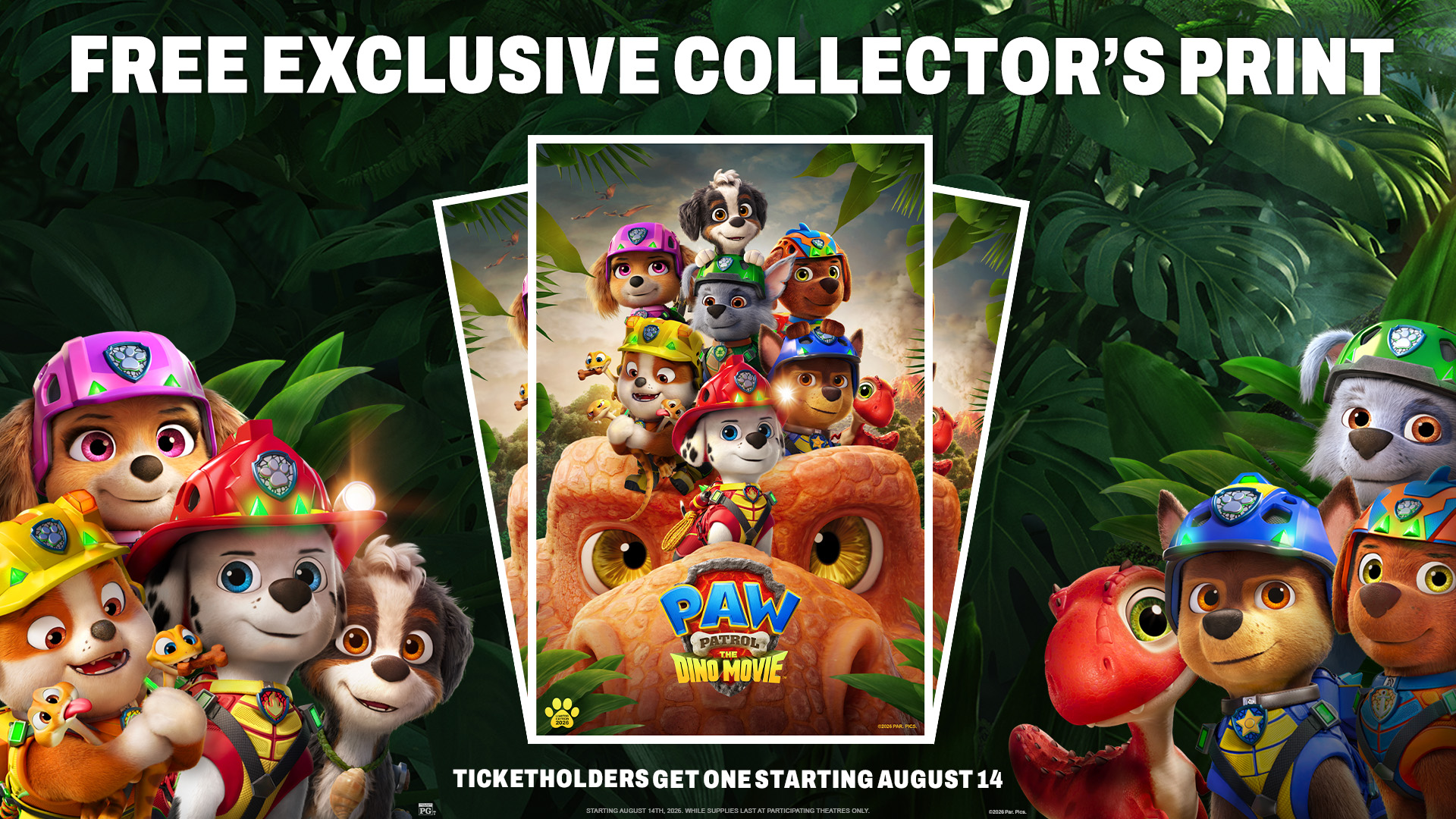 PAW Patrol: The Dino Movie Tickets Are On Sale Now! image
