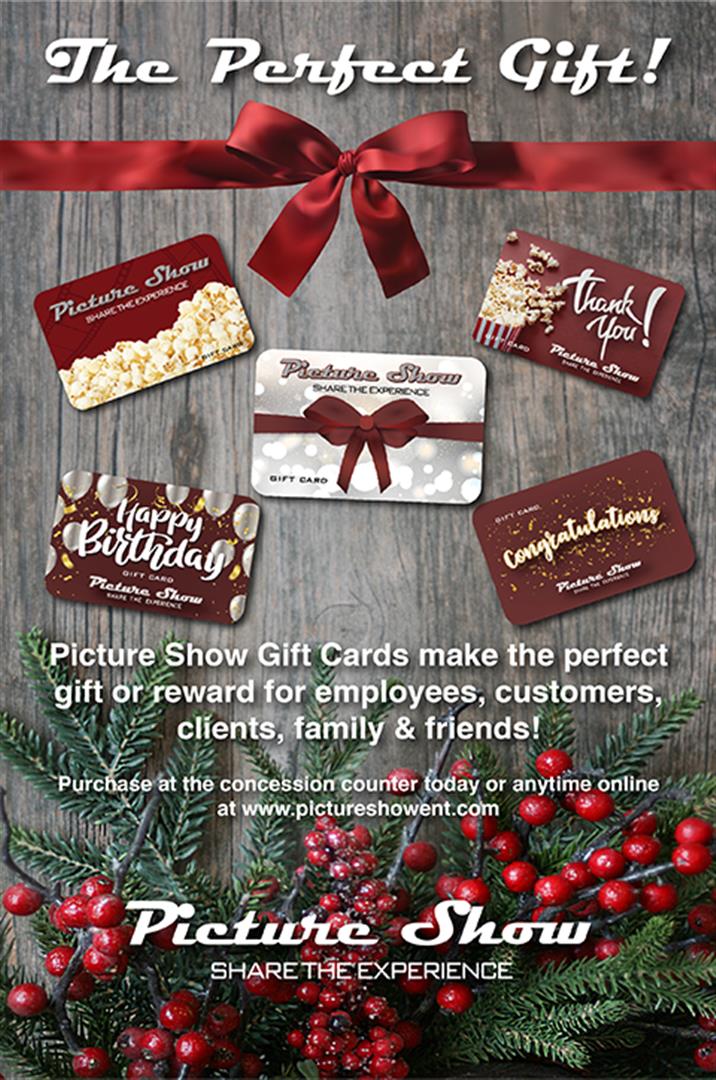 Picture Show Gift Cards for the Holiday Season! image