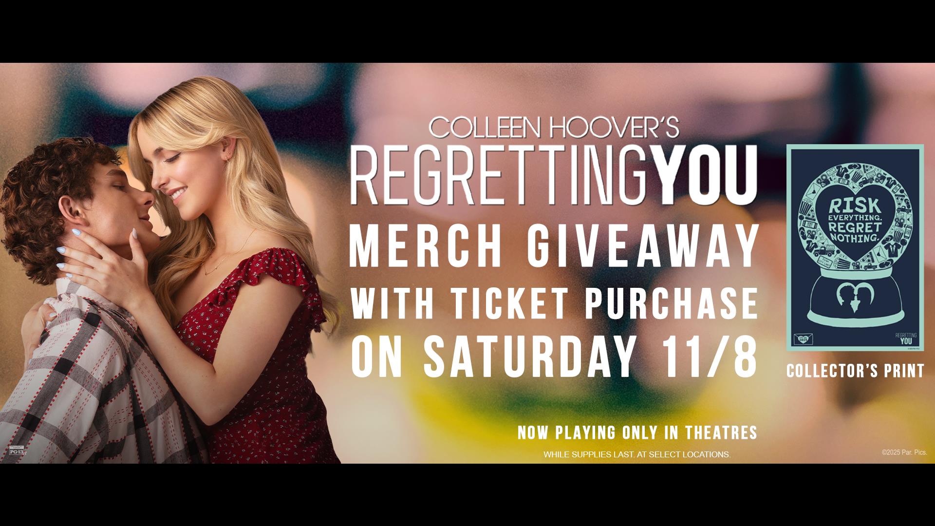 Regretting You Collector Print Giveaway on 11/08/25 image