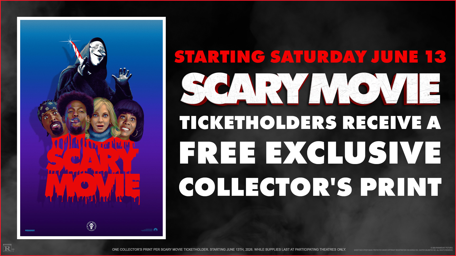 Scary Movie Collector's Print Giveaway image