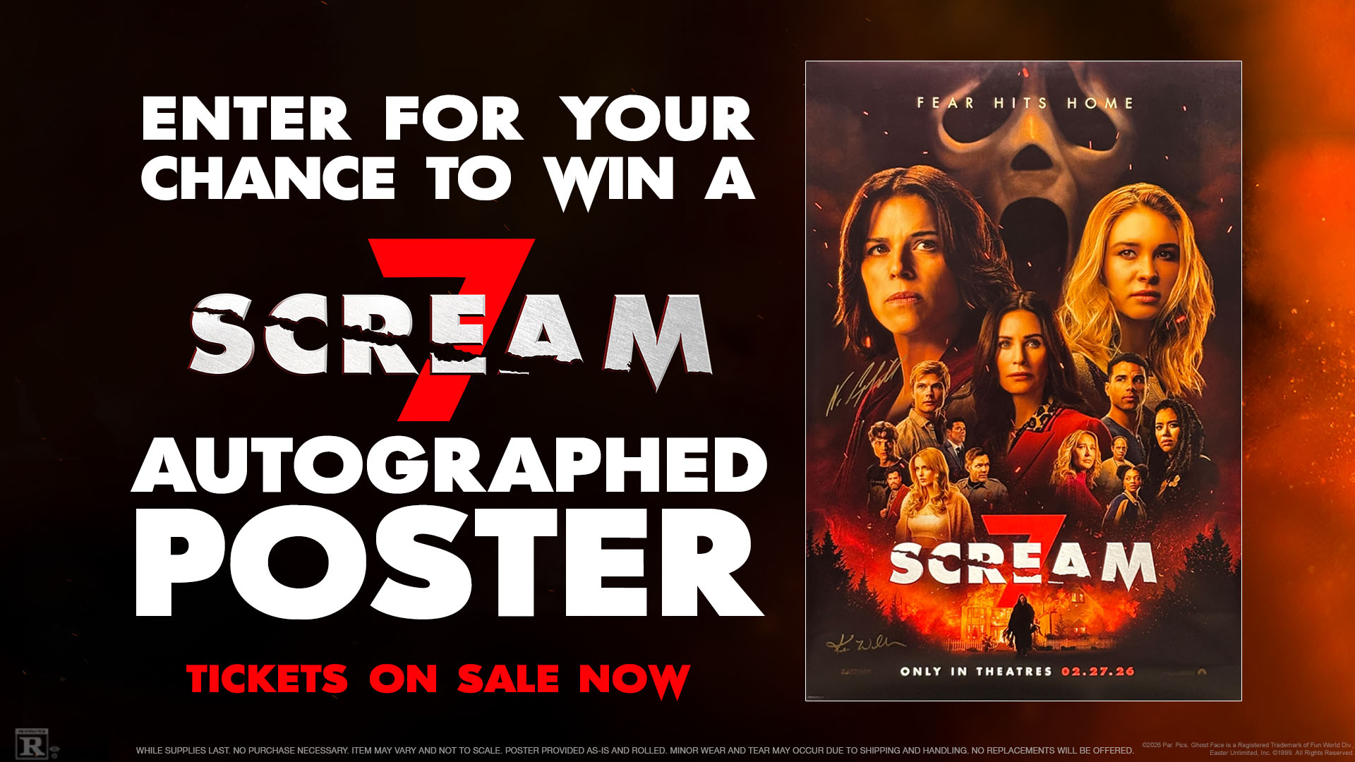 Scream 7 Instagram Giveaway! image