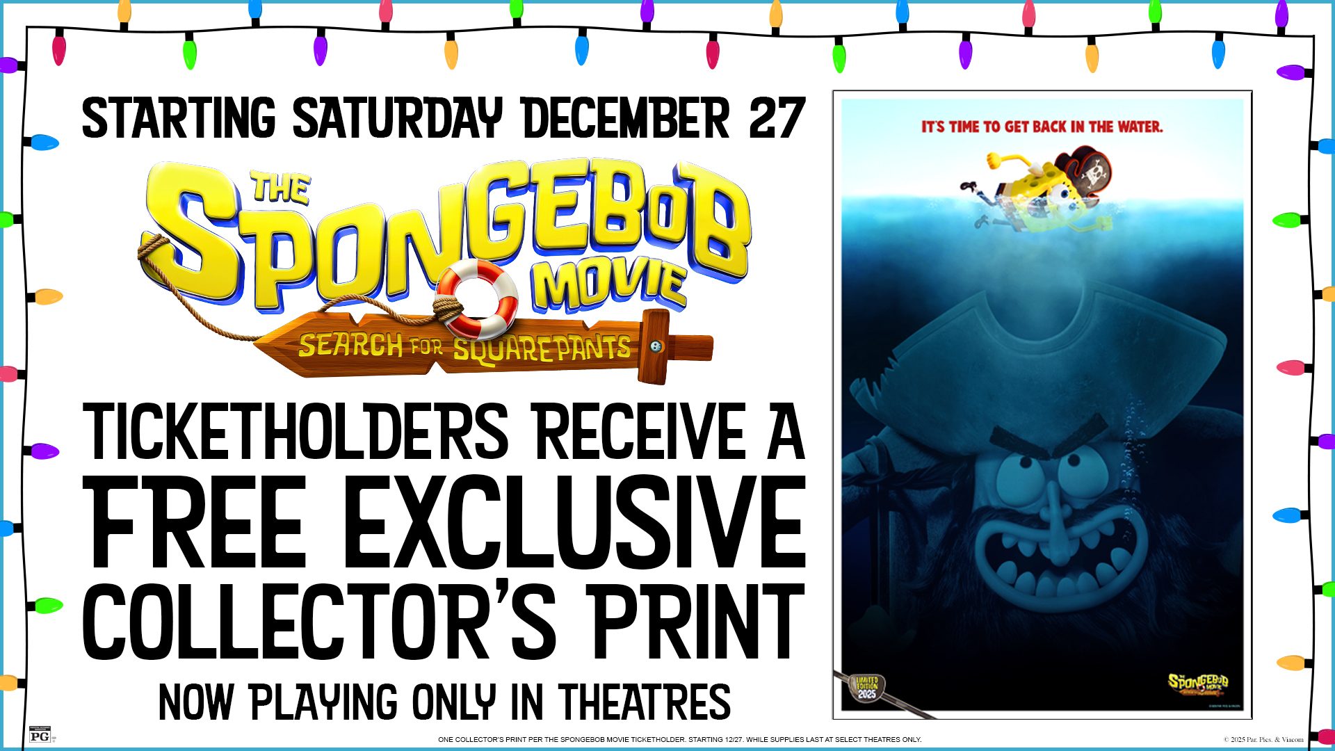 Spongebob Collector Print Giveaway 12.27 image
