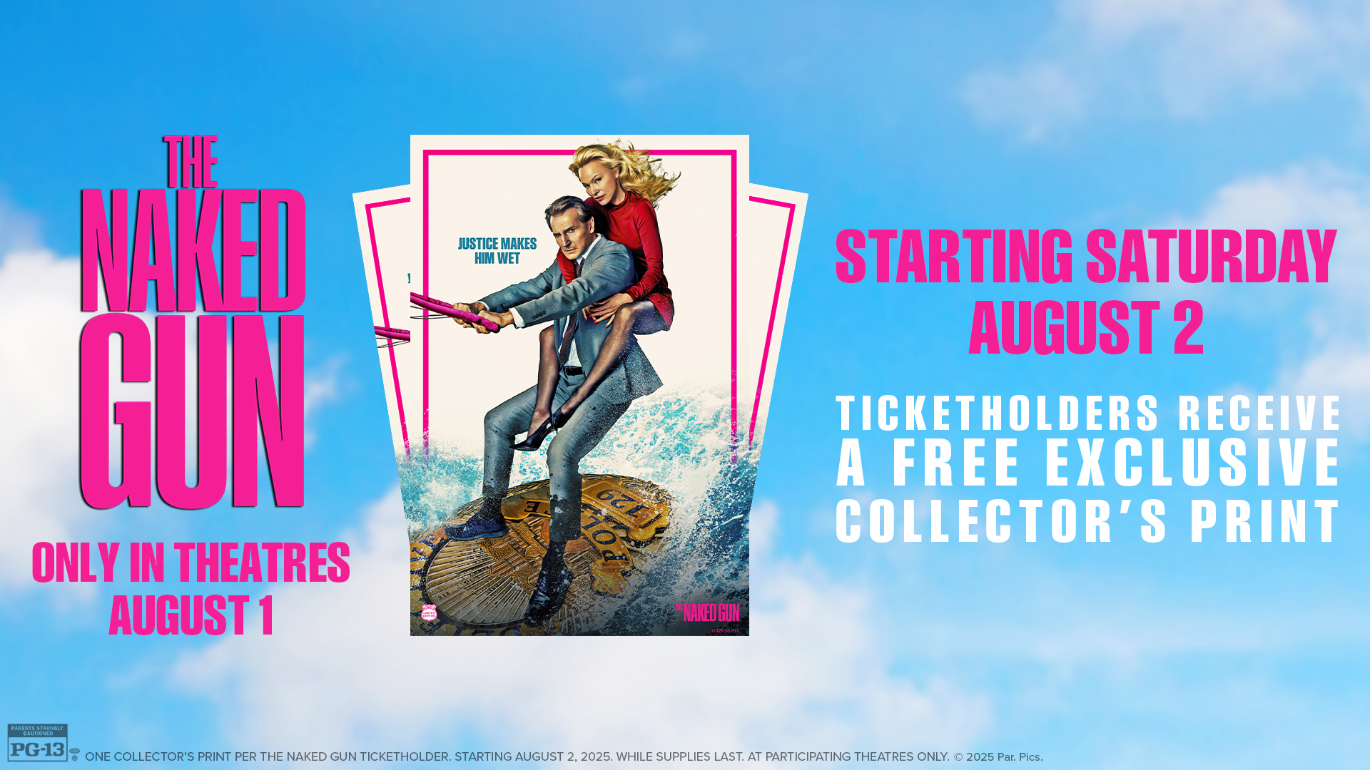 The Naked Gun Collector's Print Giveaway on 8.02.25 image