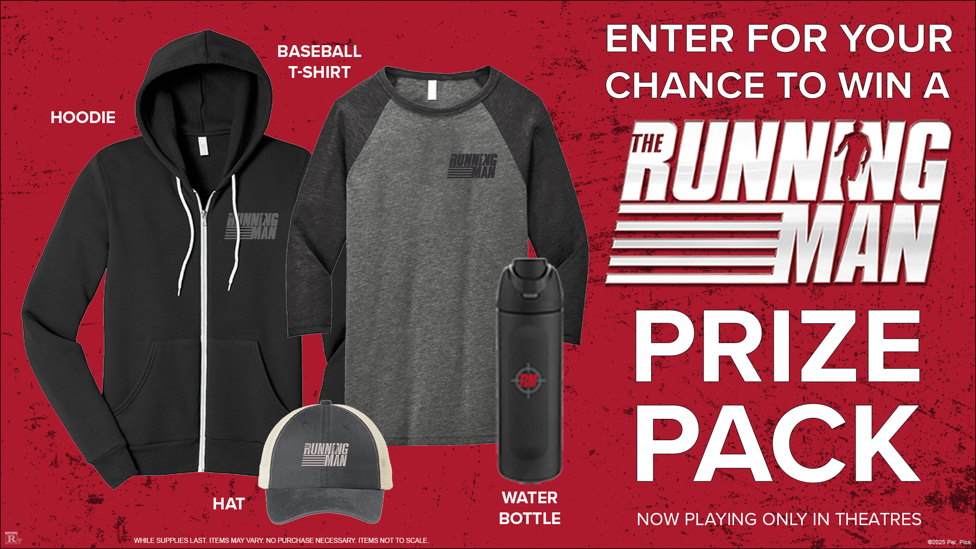 The Running Man Prize Pack Giveaway image
