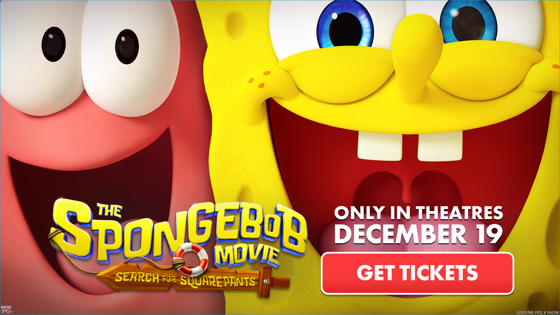 The Spongebob Movie: Search For Squarepants Tickets On Sale Now! image