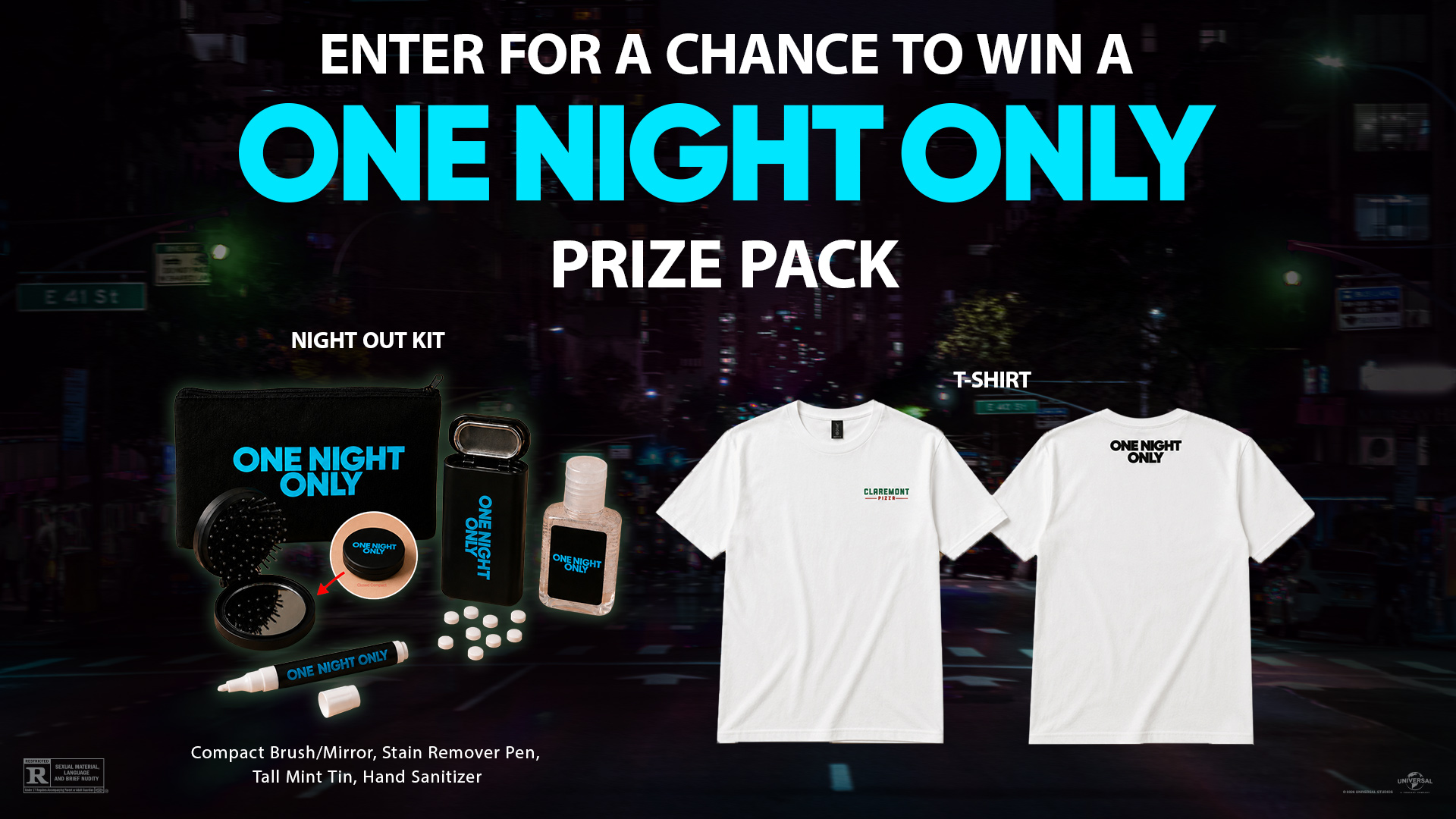 Win a One Night Only Movie-Themed Prize Pack! image