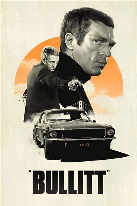 BULLITT Movie Poster