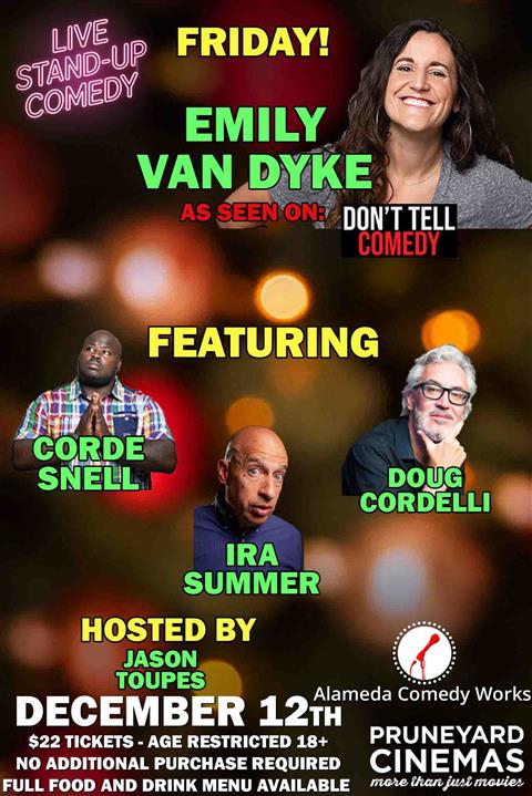 DECEMBER 12TH STAND-UP COMEDY SHOW Movie Poster