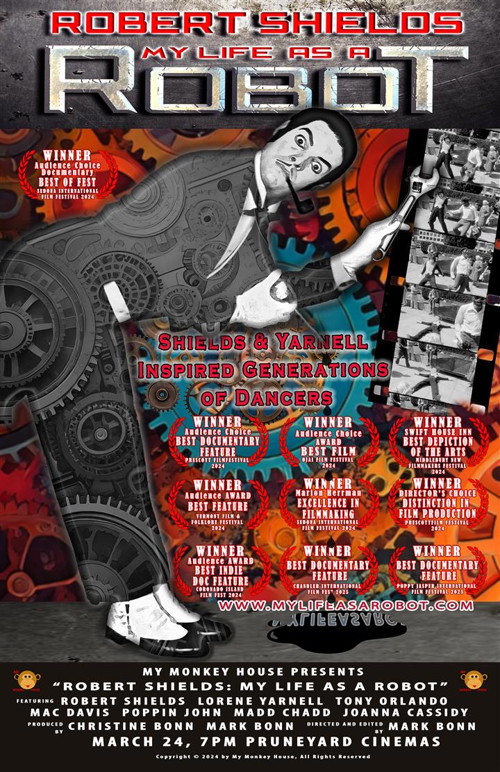 ROBERT SHIELDS: MY LIFE AS A ROBOT Movie Poster