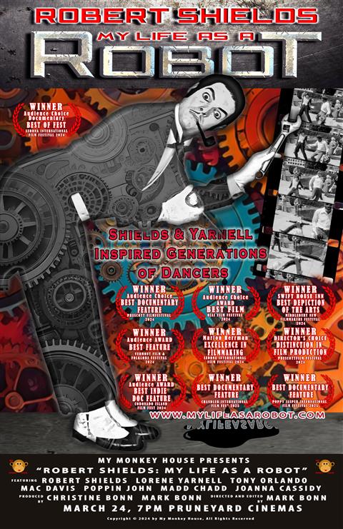 ROBERT SHIELDS: MY LIFE AS A ROBOT Movie Poster