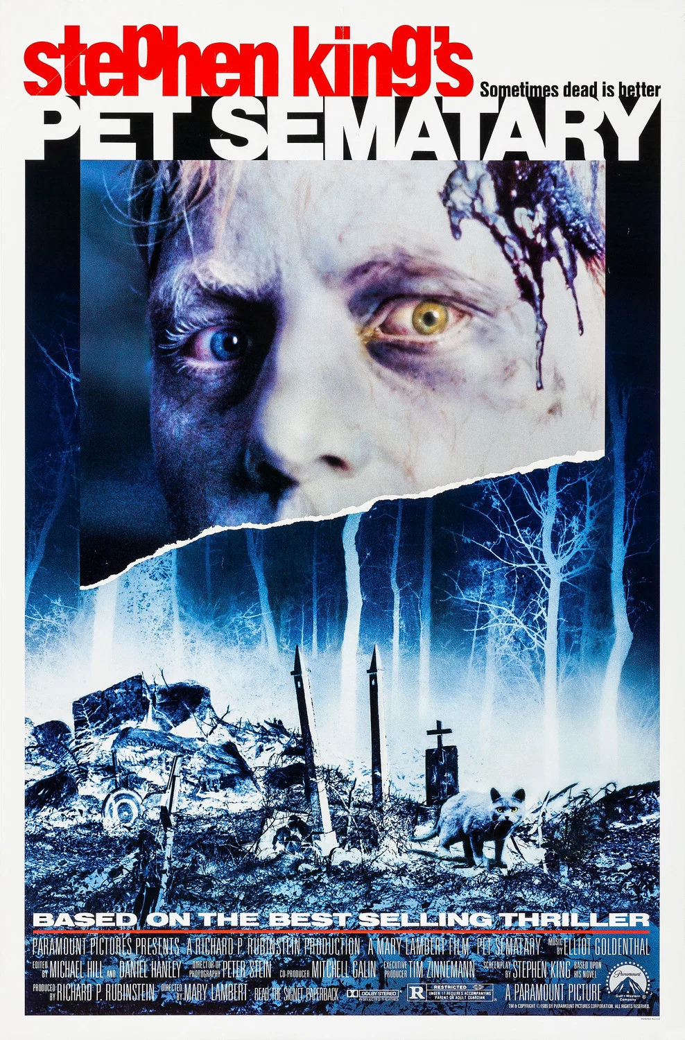 Pet Sematary (1989) poster