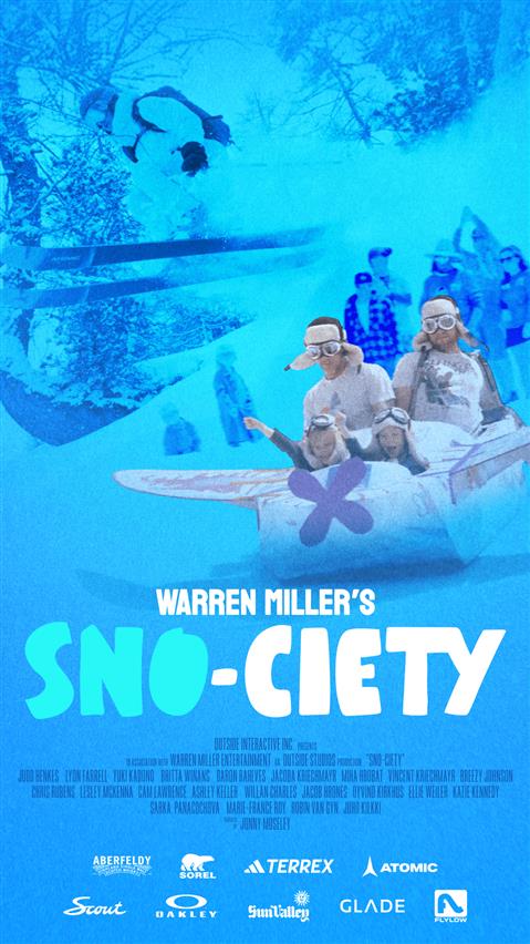 WARREN MILLER'S SNO-CIETY Movie Poster