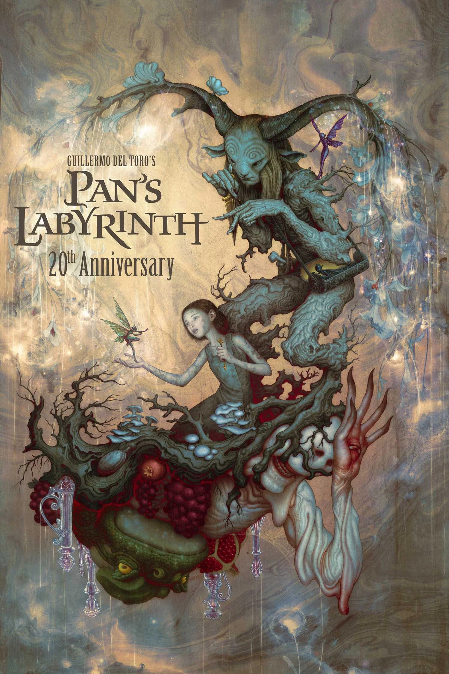 GUILLERMO DEL TOROS PANS LABYRINTH 20TH ANNIVERSARY poster