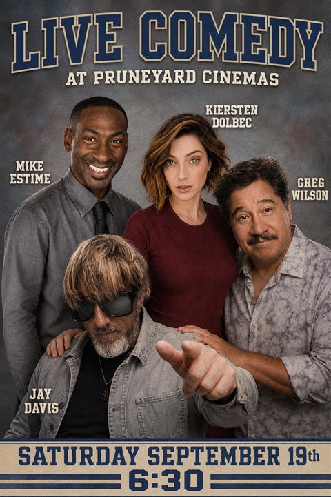 LIVE STAND-UP COMEDY SEPTEMBER 19 poster