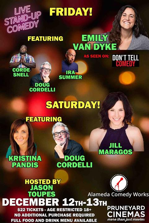 DecemberComedy2025 image