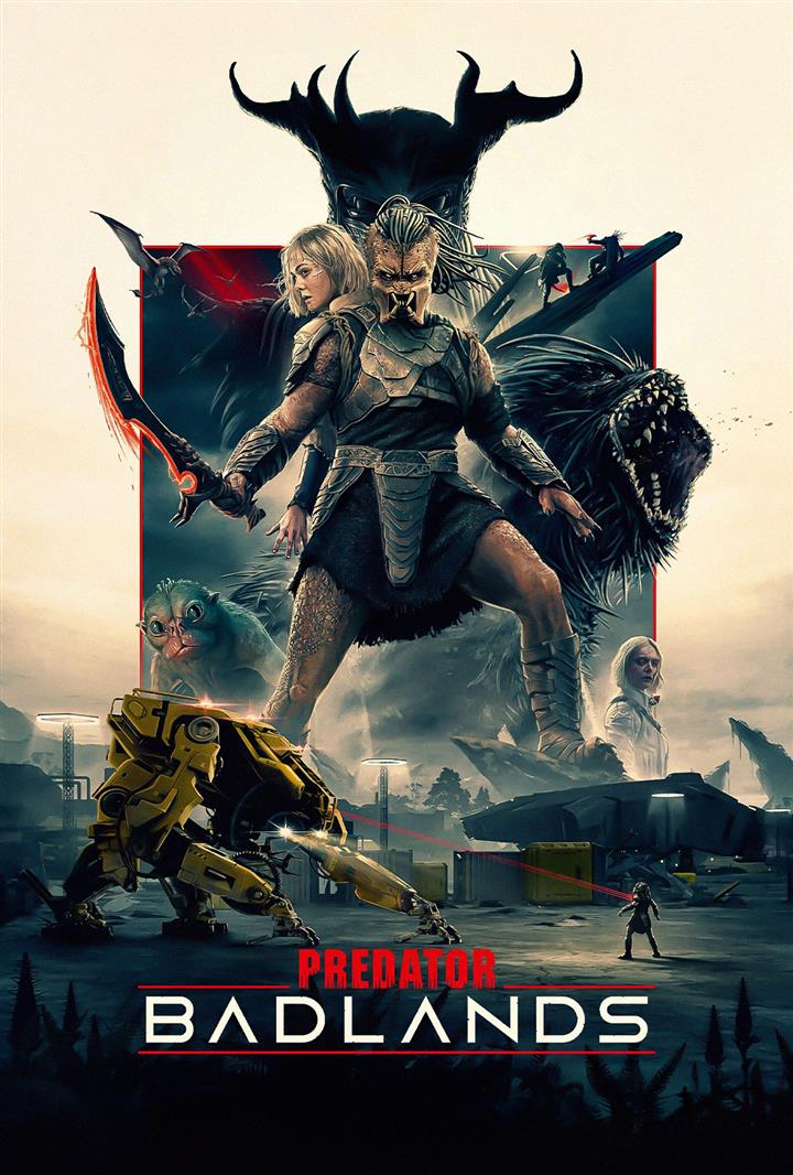 PREDATOR: BADLANDS Movie Poster