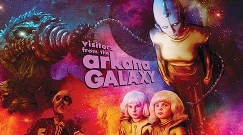 Five Years of Deaf Crocodile: VISITORS FROM THE ARKANA GALAXY poster