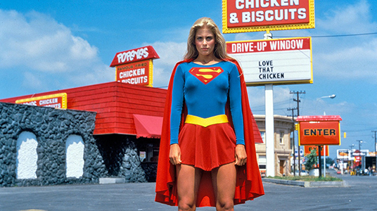 Bedrock City Comics Co Presents: SUPERGIRL (1984) Movie Poster