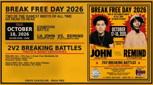 BREAK FREE DAY 2026: GLOBAL BREAKING CHAMPIONSHIP Movie Poster