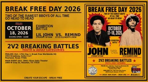 BREAK FREE DAY 2026: GLOBAL BREAKING CHAMPIONSHIP poster