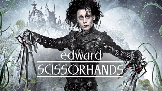 Cozy Cinema: EDWARD SCISSORHANDS Movie Poster