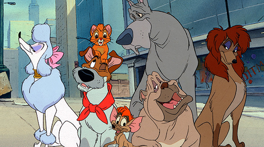 Kids Camp: OLIVER & COMPANY Movie Poster