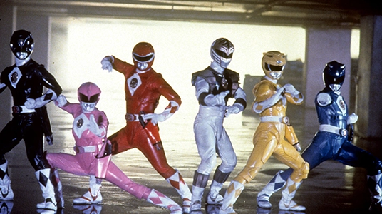 MIGHTY MORPHIN POWER RANGERS: THE MOVIE poster