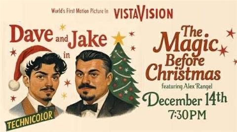 THE MAGIC BEFORE CHRISTMAS - A Holiday Magic Show poster