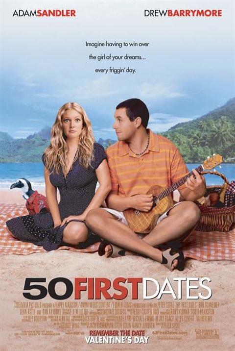 50 FIRST DATES poster