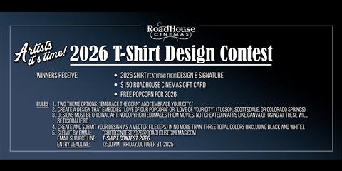Roadie T-Shirt Contest 2026 image
