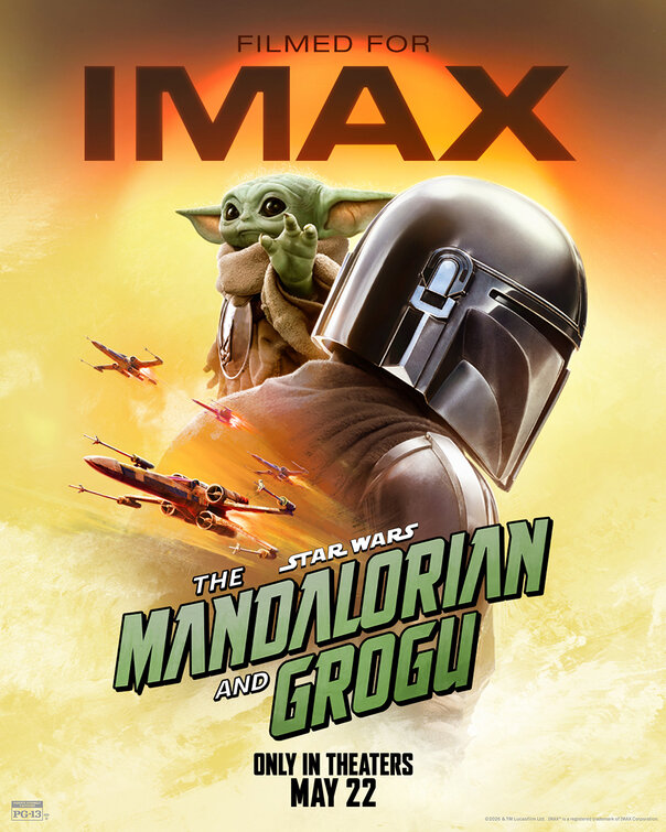 IMAX STAR WARS: THE MANDALORIAN AND GROGU Movie Poster