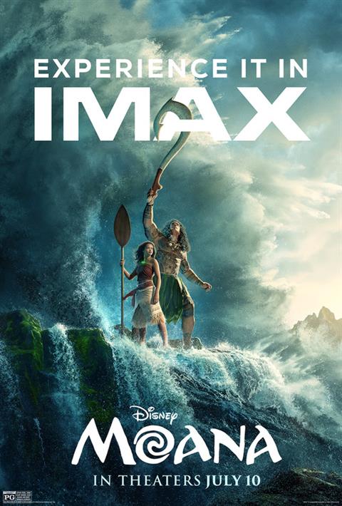 IMAX MOANA Movie Poster