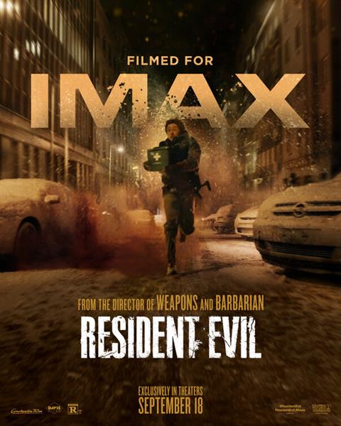IMAX RESIDENT EVIL Movie Poster