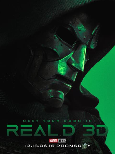 AVENGERS DOOMSDAY 3D Movie Poster