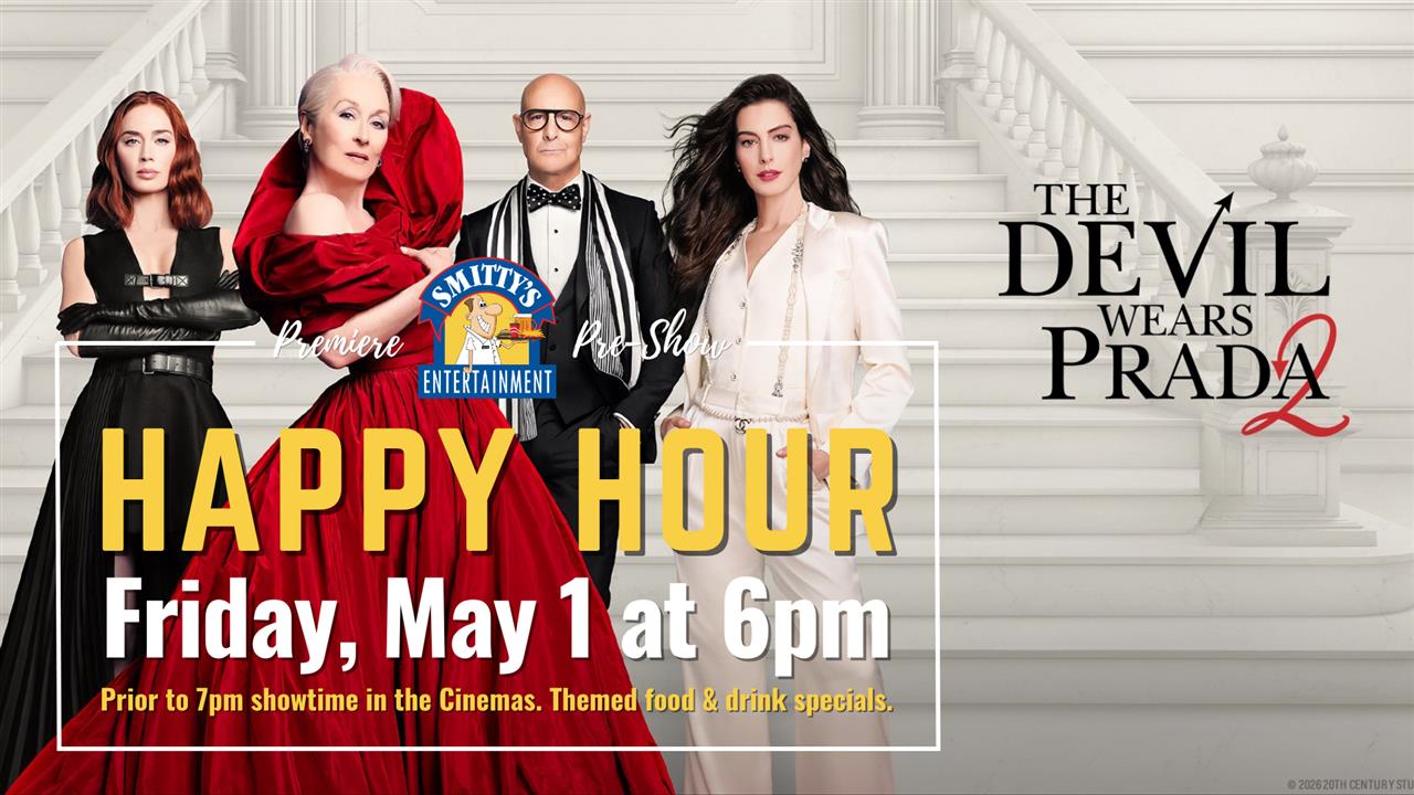 告知 販促 ポスター 嬢王Virgin 六本木nightGP partII DEVIL WEARS PRADA 2 HAPPY HOUR | Smitty's Entertainment Tilton